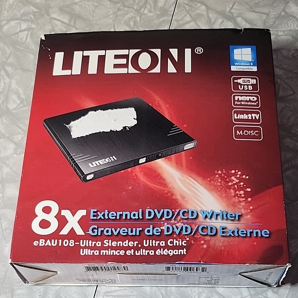 Lite-On External DVD/CD Writer